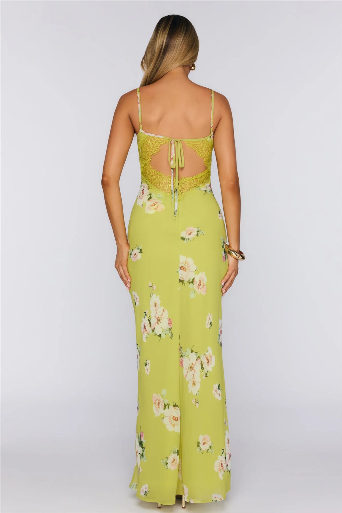 The Standard Is Her Maxi Dress Lime