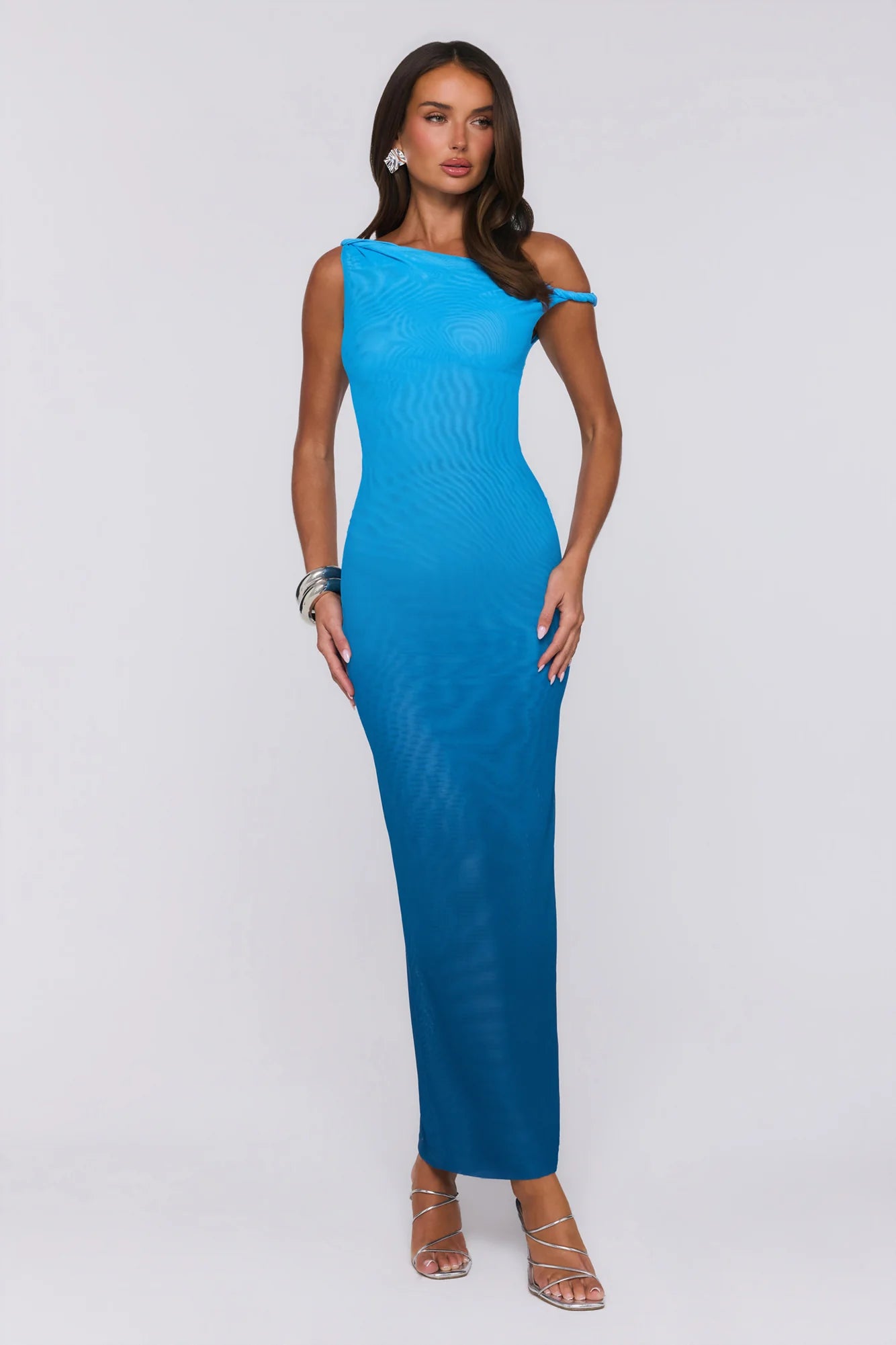 Palette At Night Maxi Dress Blue Ombre