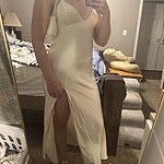 The Sophia Satin Maxi Dress Bronze