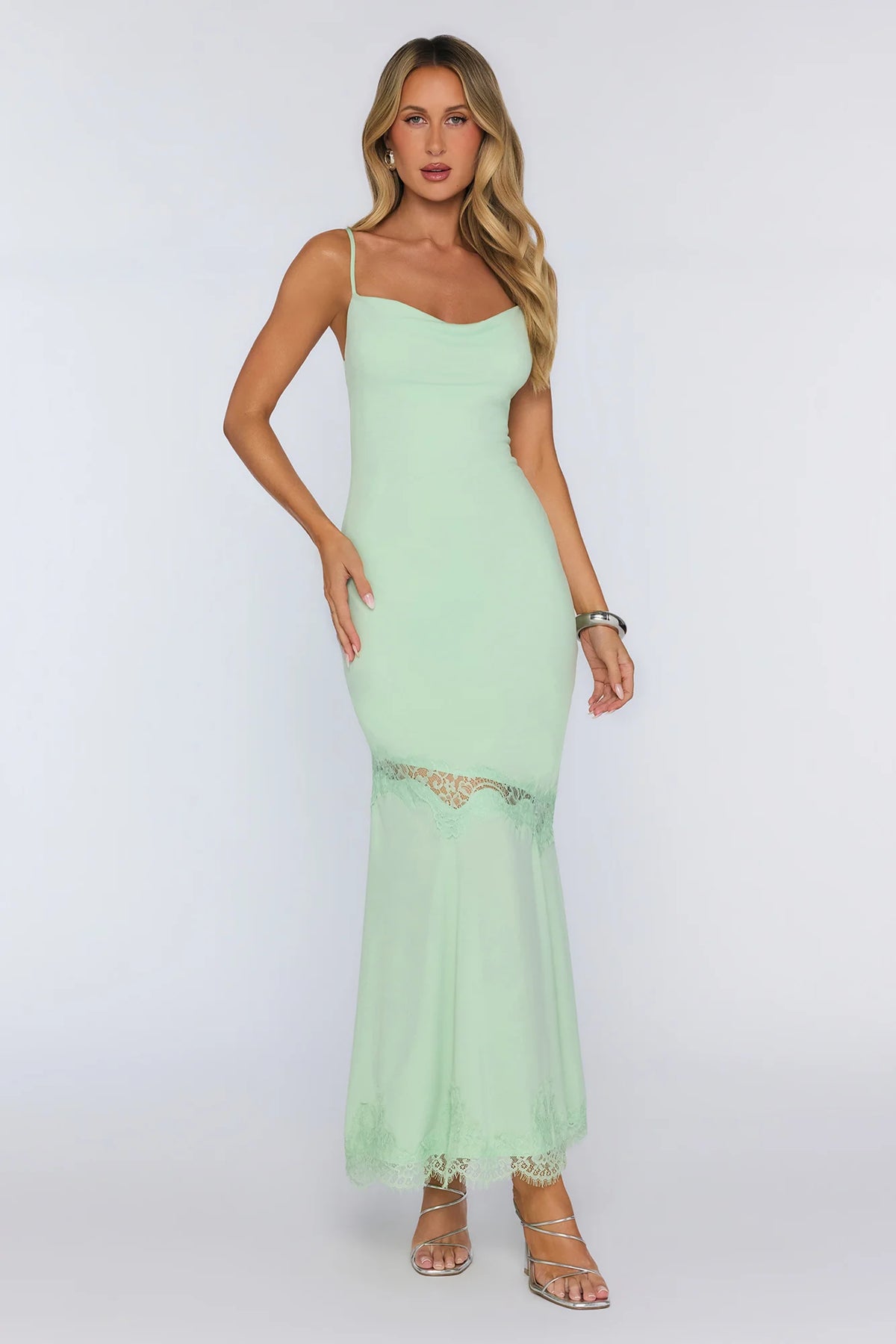 Soft Devotion Maxi Dress Mint