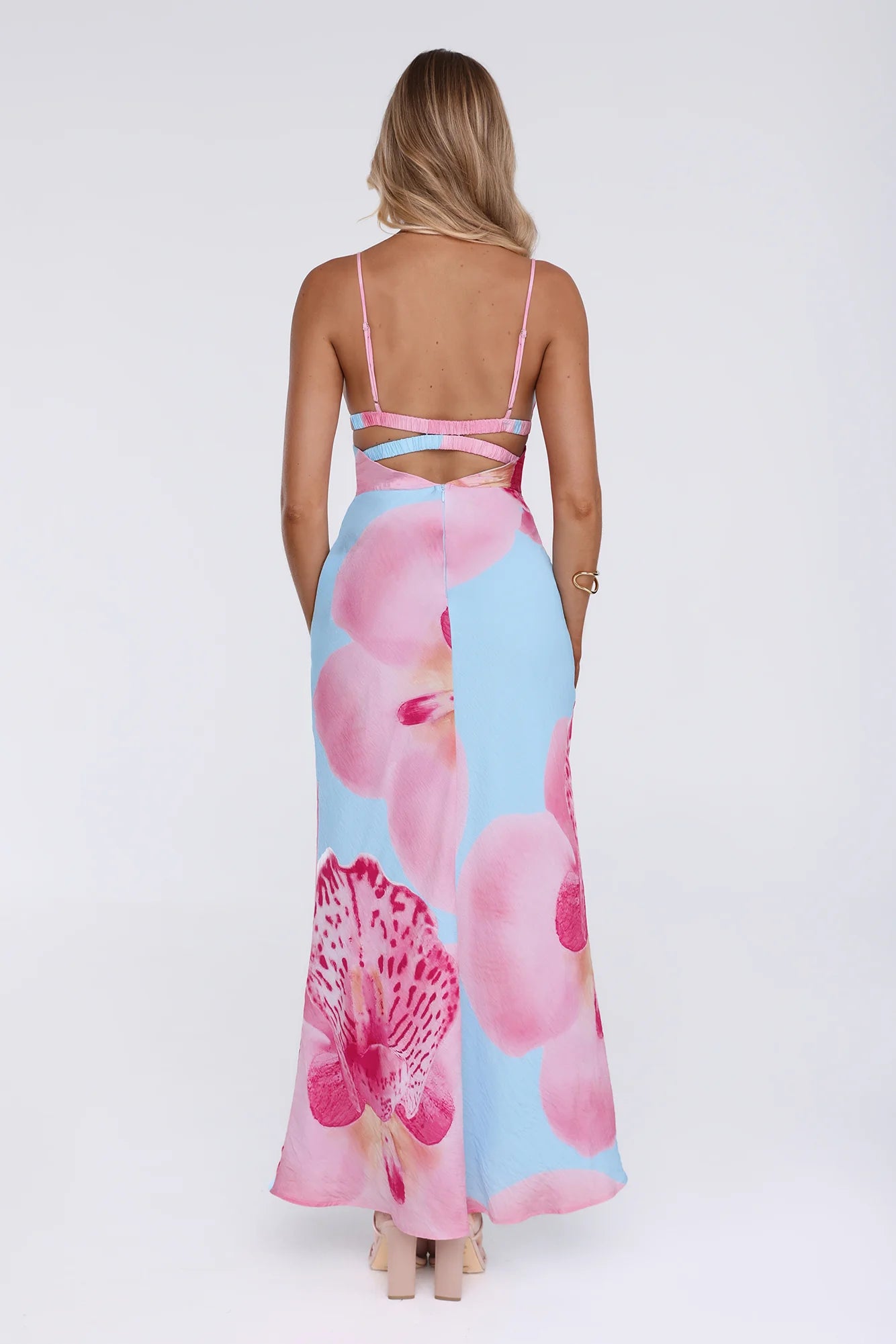 Glow Within Reach Maxi Dress Blue