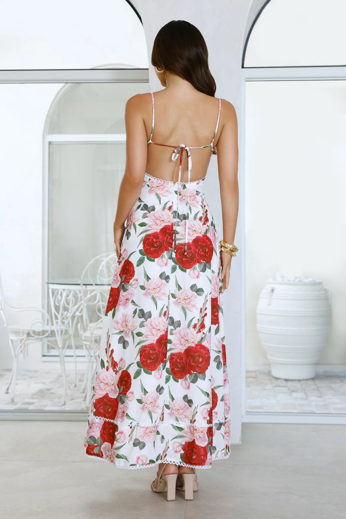 Softly Held Maxi Dress Floral