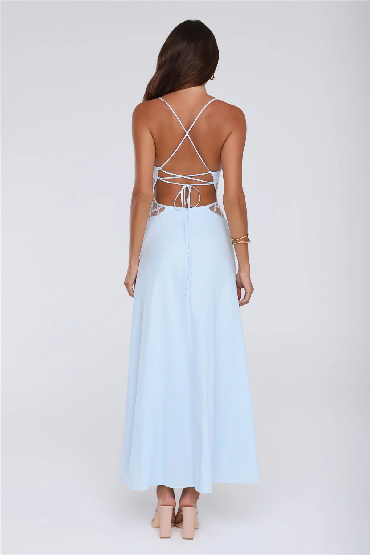 Sway Bloom Maxi Dress Blue