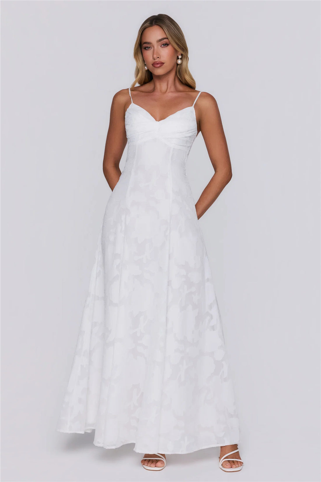 Urban Horizon Maxi Dress White