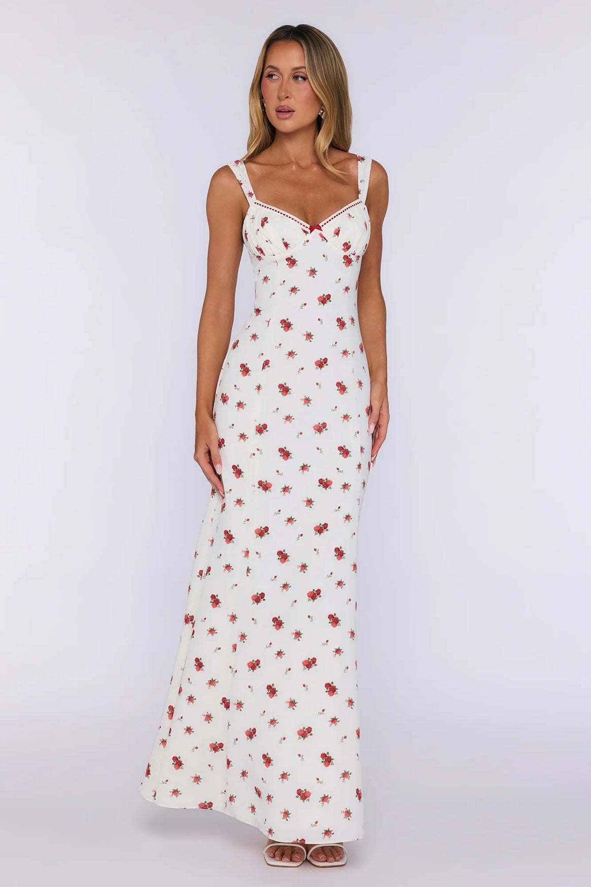 She Blossoms Maxi Dress Floral