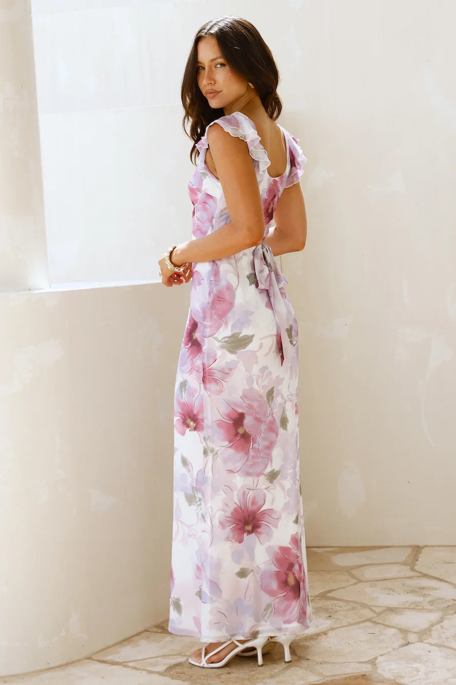 League Of Her Own Maxi Dress Floral