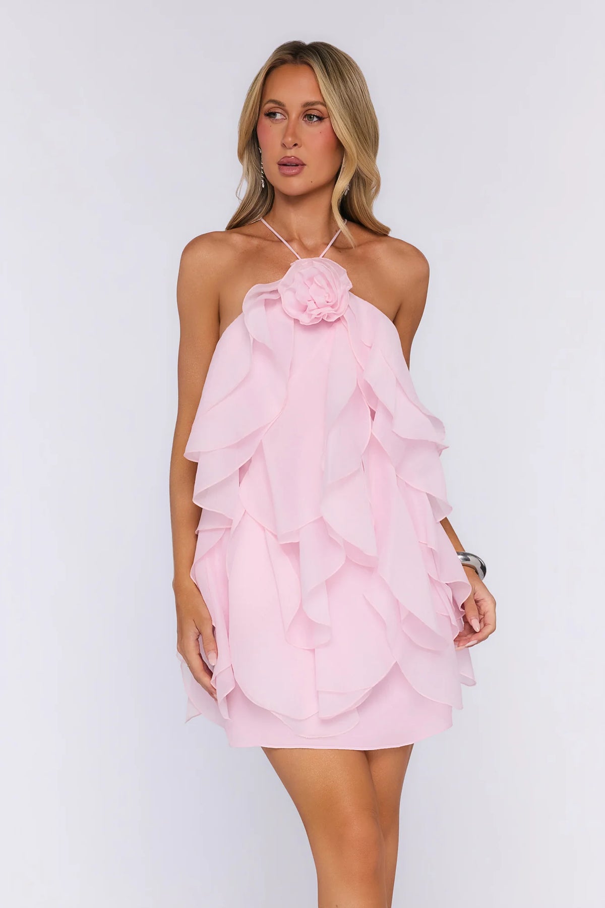 Designer Love Mini Dress Pink