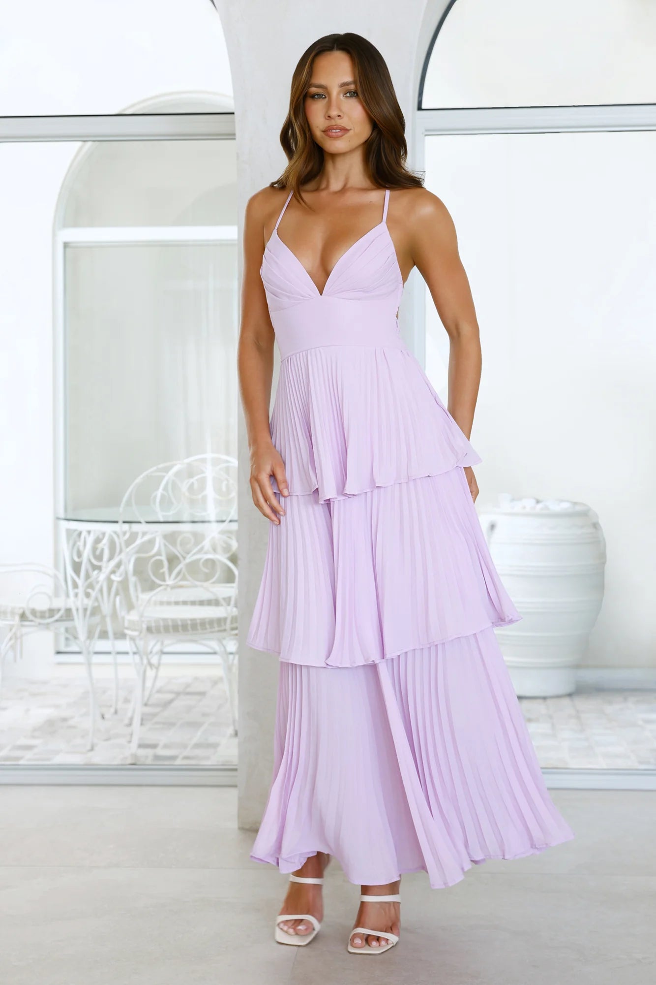Fashionably Ever After Maxi Dress Lilac