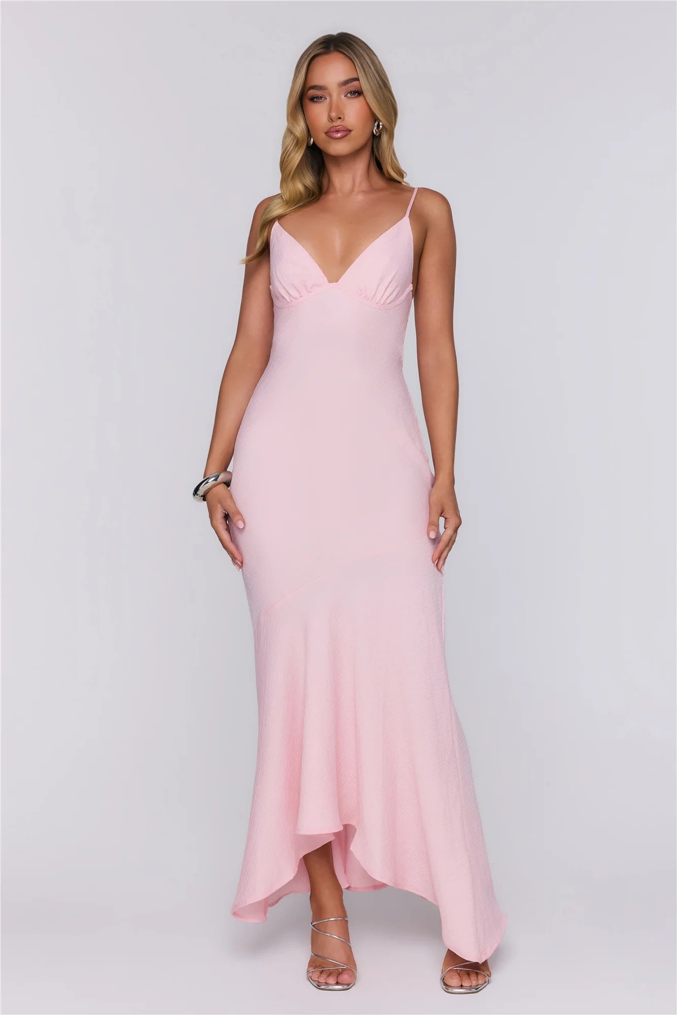 Enchanted Glow Maxi Dress Pink