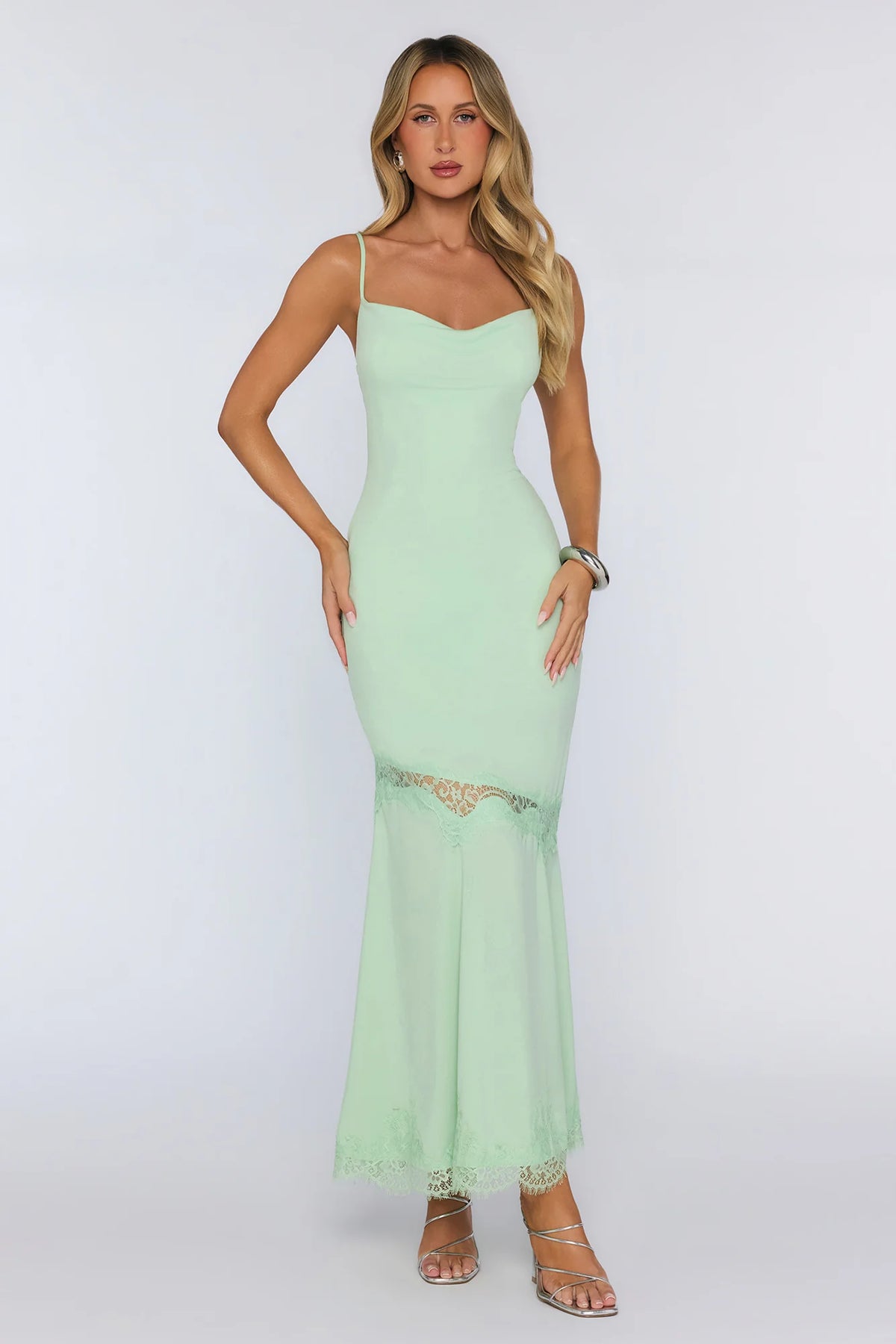 Soft Devotion Maxi Dress Mint