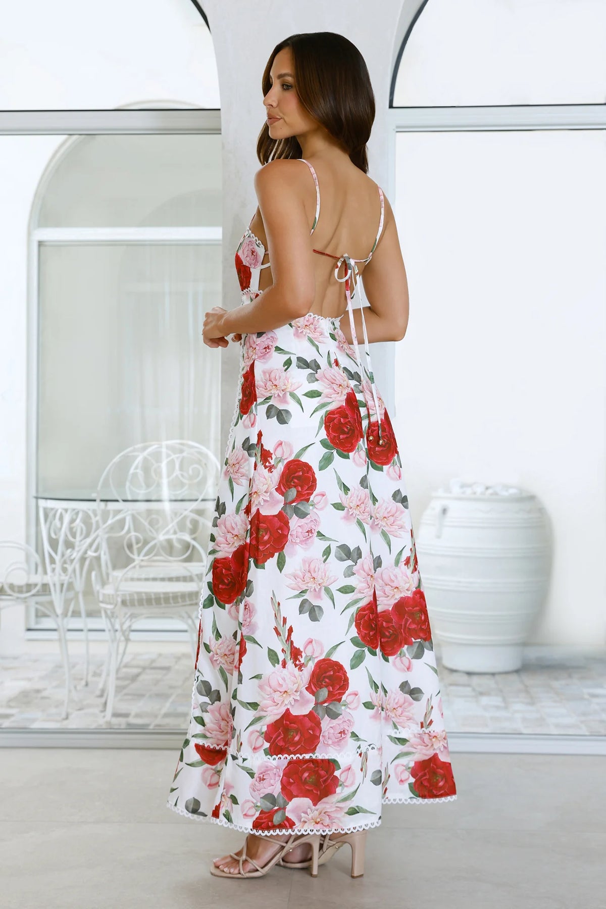 Softly Held Maxi Dress Floral