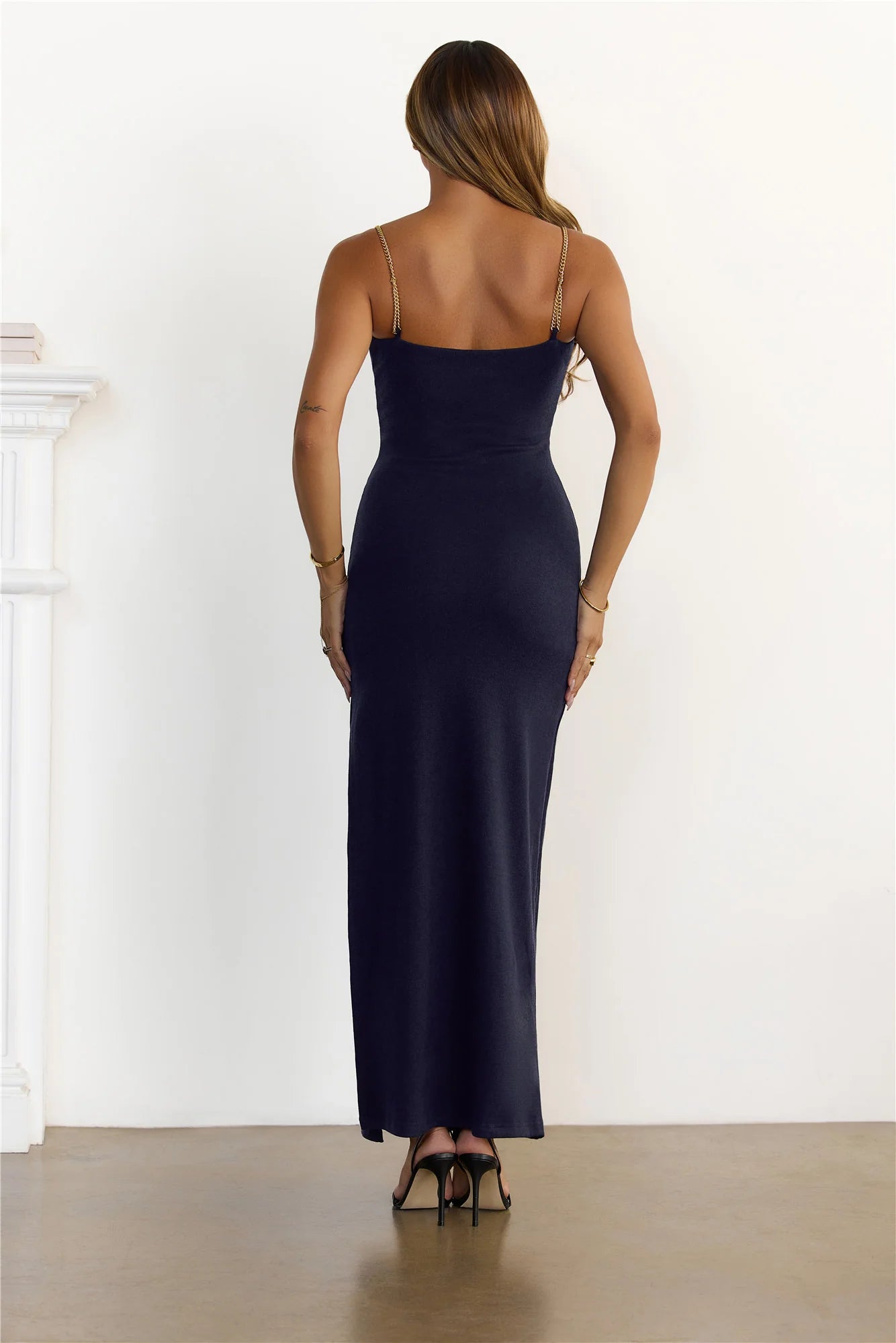 Signature Soirée Maxi Dress Navy