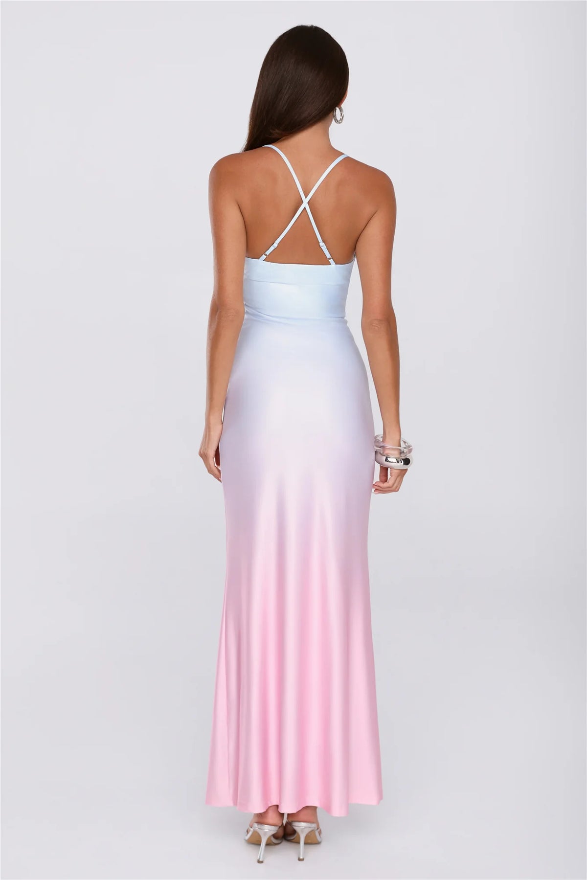 Happy Hues Maxi Dress Blue