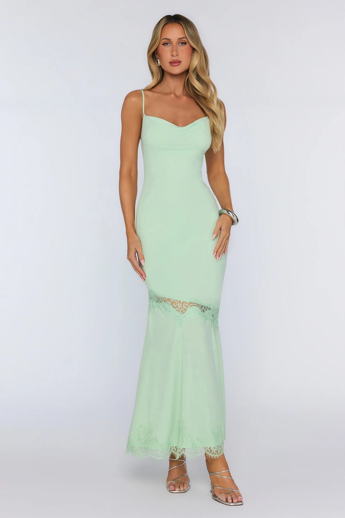 Soft Devotion Maxi Dress Mint