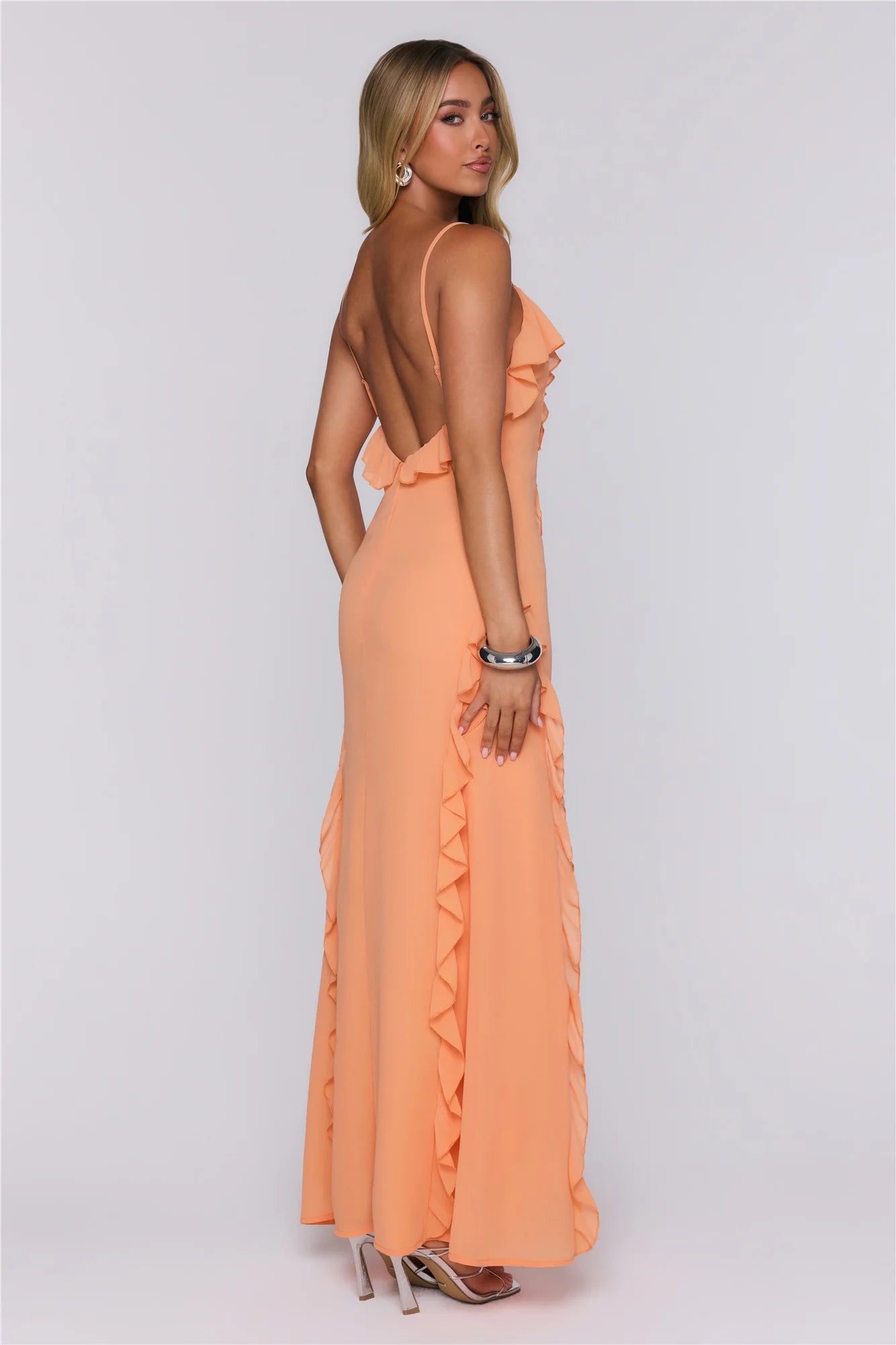 Nothing Less Maxi Dress Orange