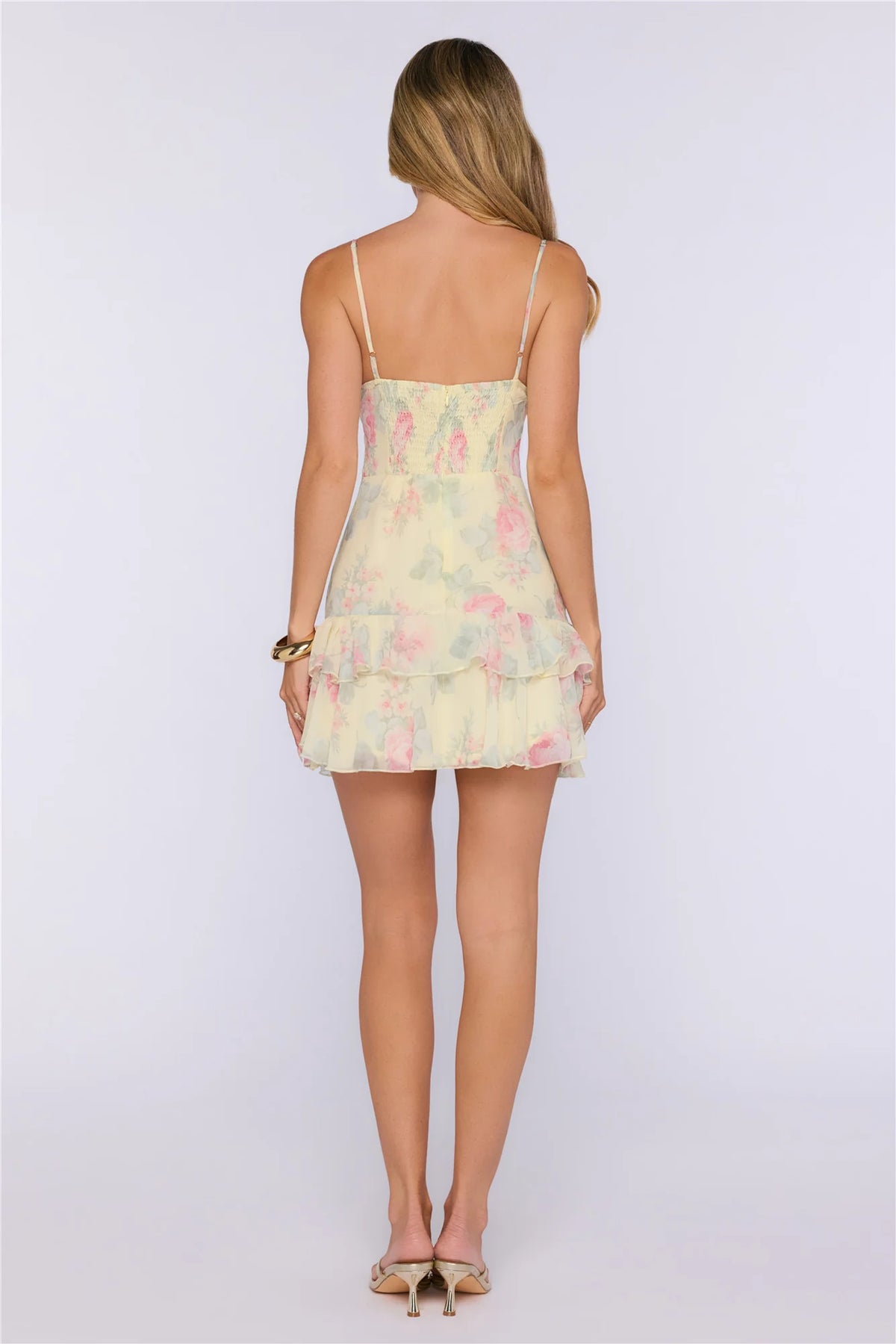 Style Muse Mini Dress Yellow