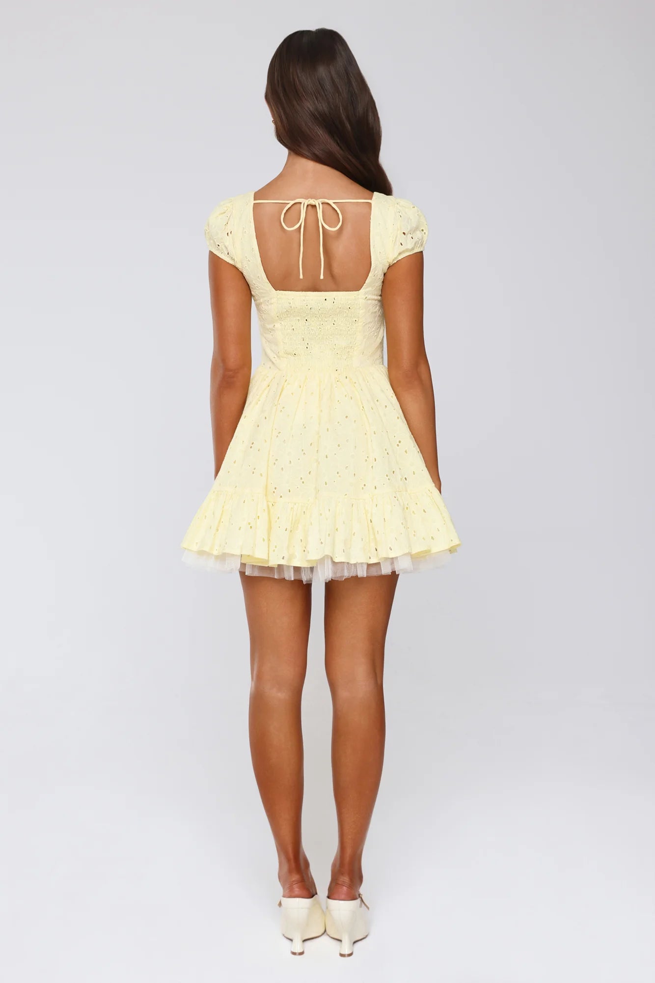 Endless Allure Mini Dress Yellow