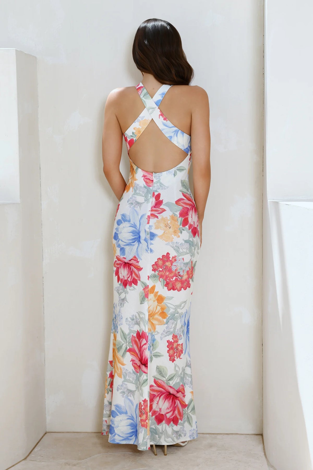Perfection Awaits Maxi Dress Floral