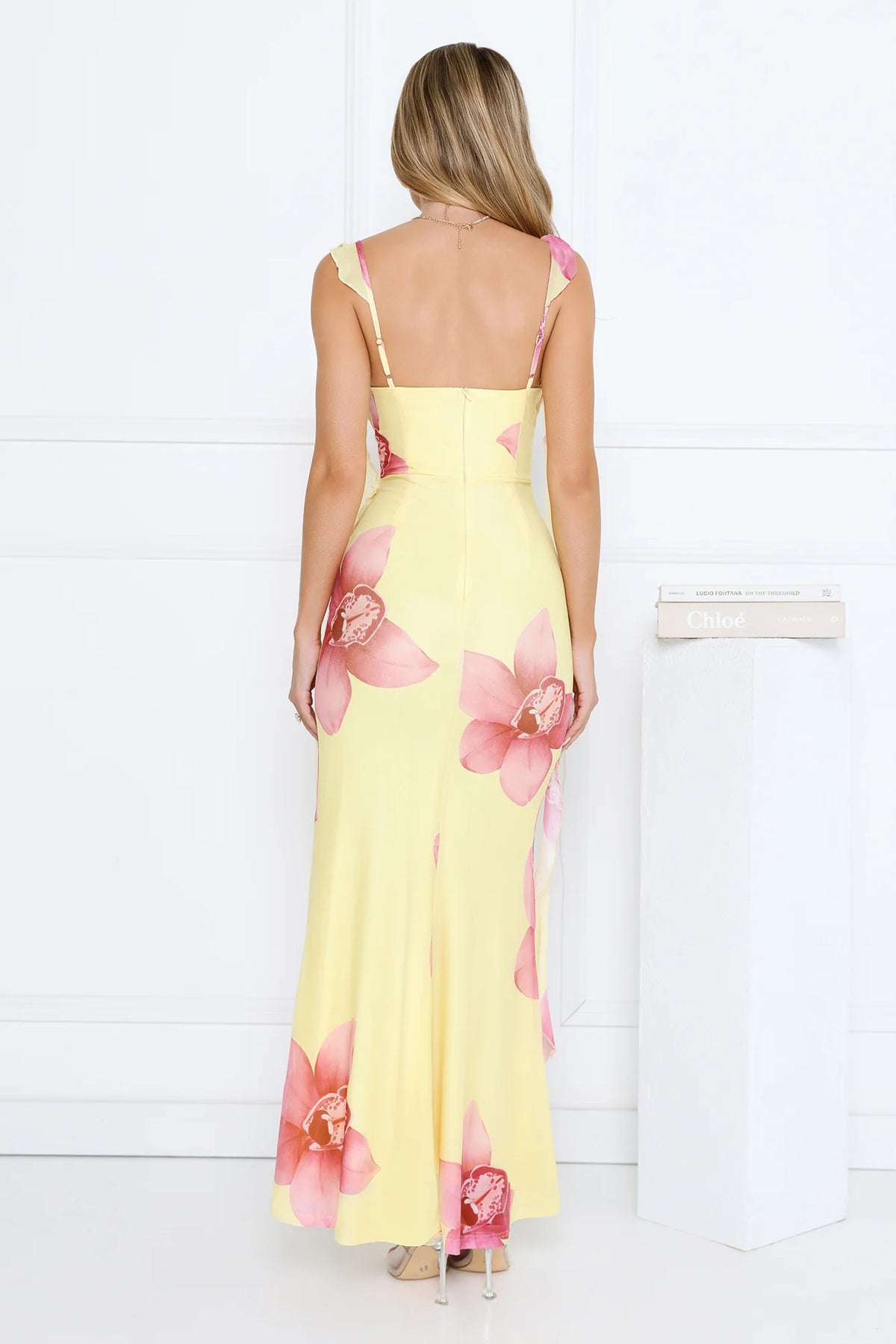 Honey Wink Maxi Dress Yellow