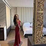 Romantic Affair Satin One Shoulder Maxi Dress Brown