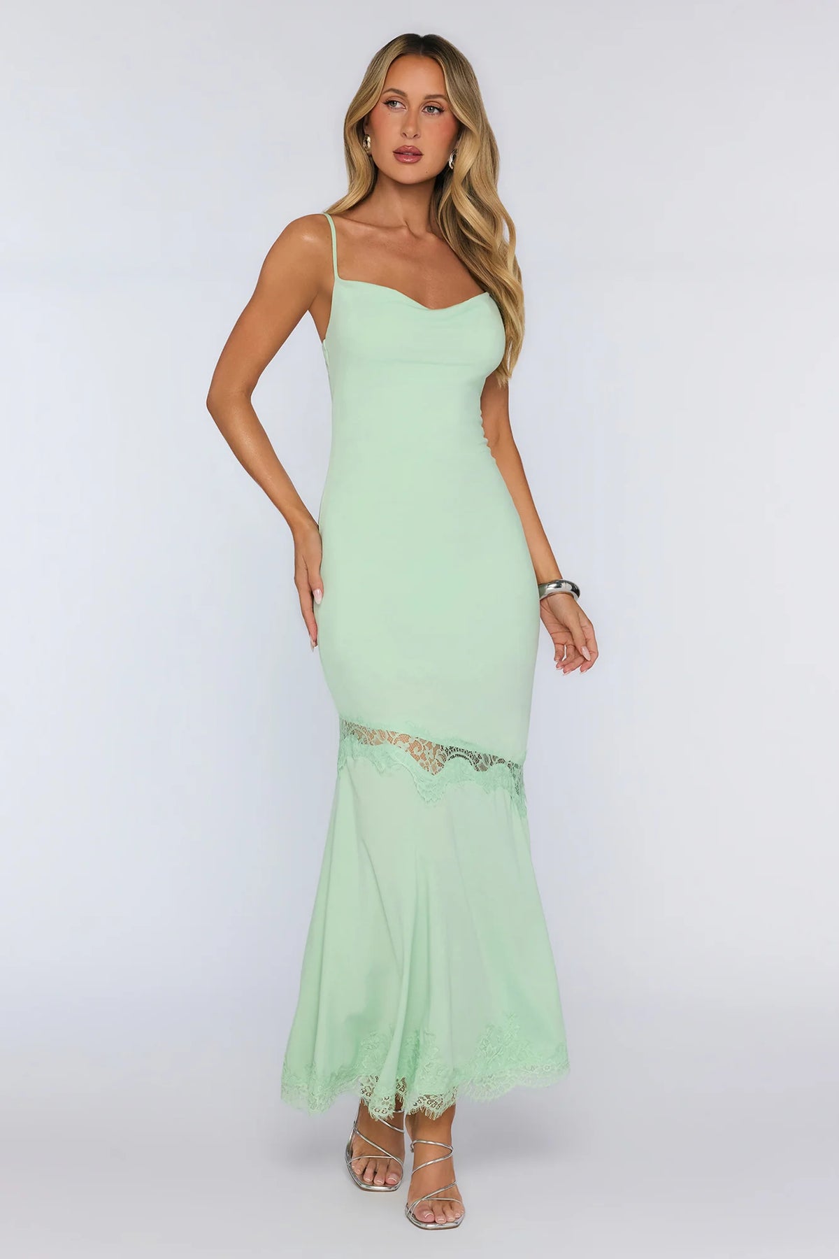 Soft Devotion Maxi Dress Mint