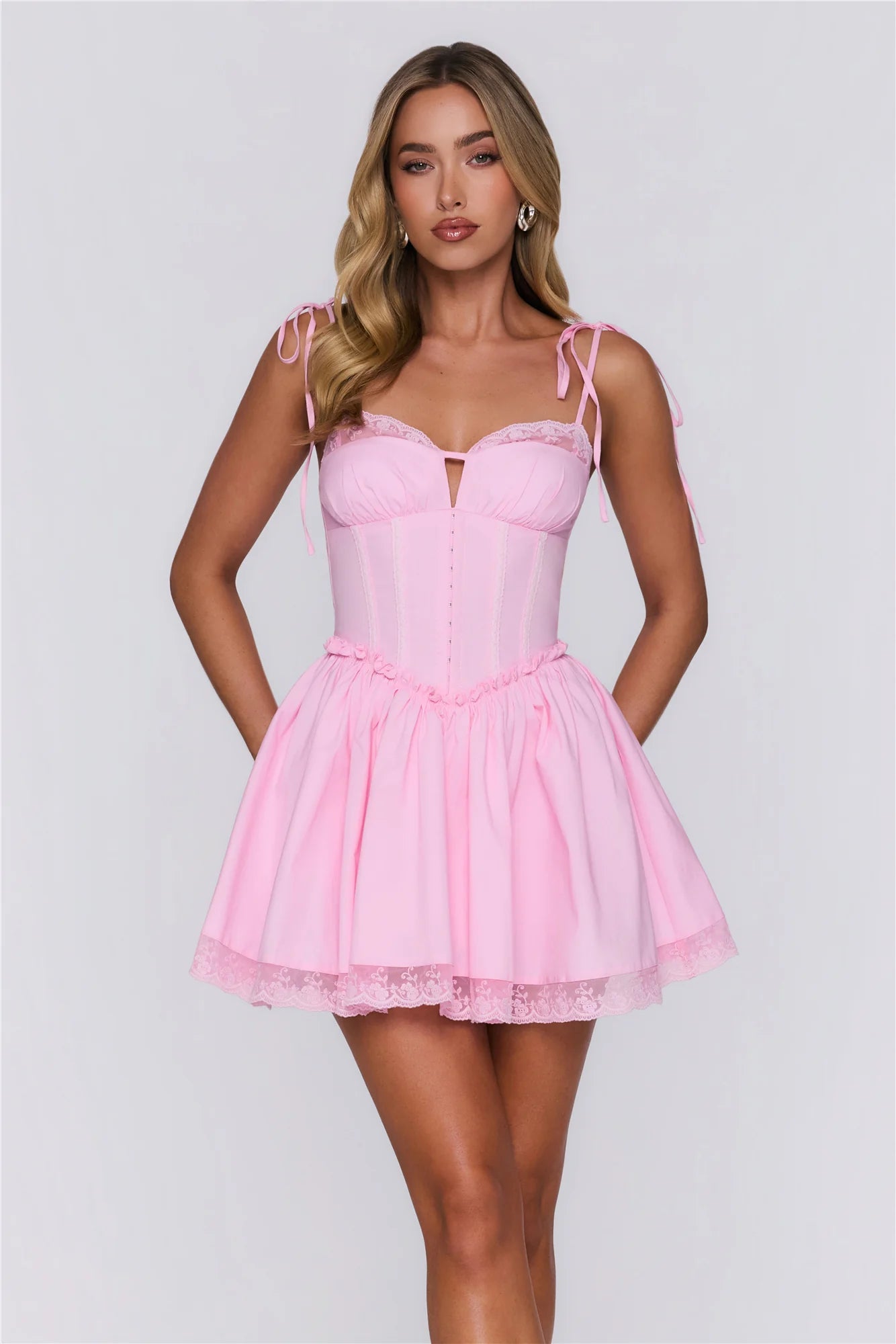 Desert Air Mini Dress Pink