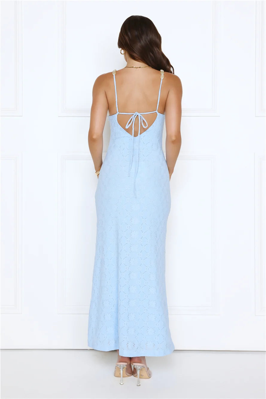 You Got This Maxi Dress Blue