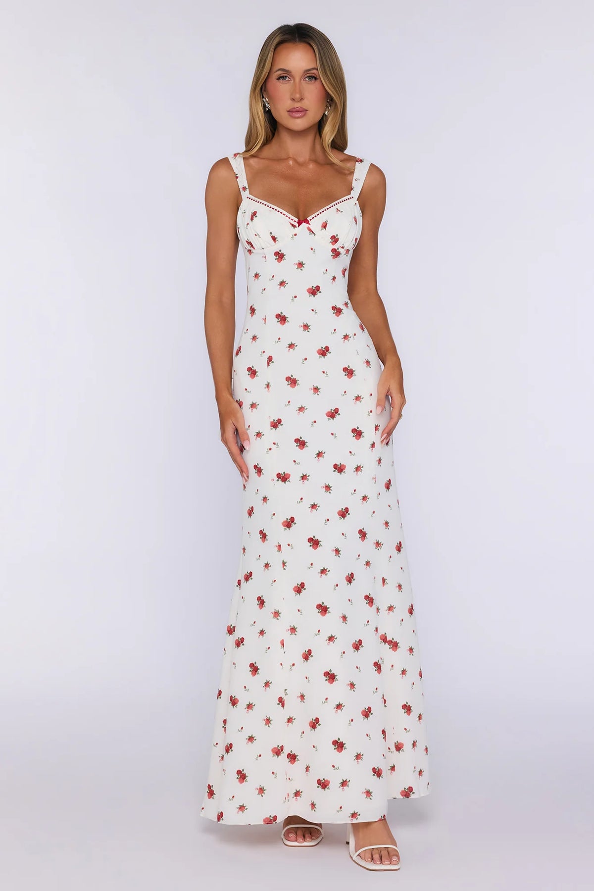 She Blossoms Maxi Dress Floral