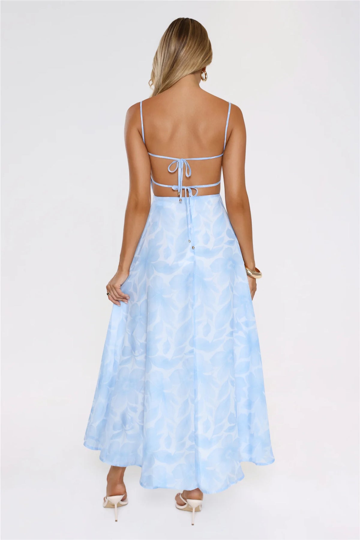 She Wore It Best Maxi Dress Blue