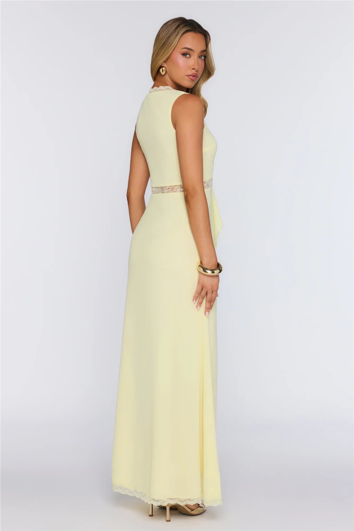 Emotional Elegance Maxi Dress Yellow